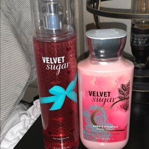 Body spray and lotion